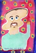 Cheerful Guy Waving